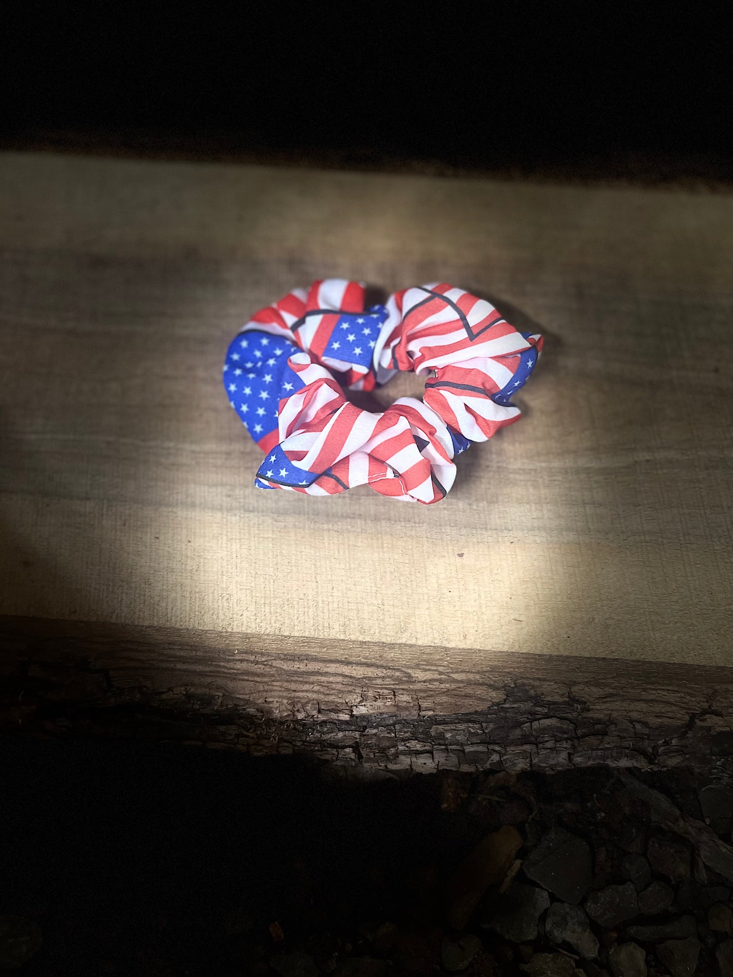 American Flag Hair Scrunchie!